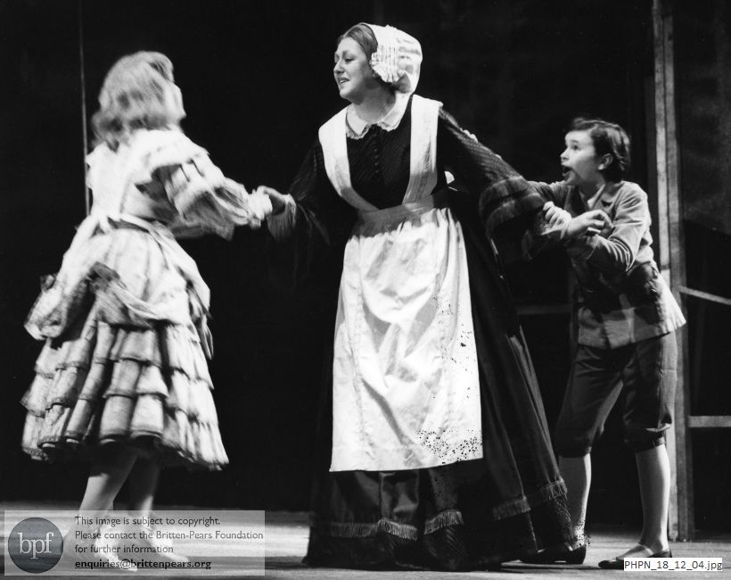 Production photograph of The Turn of the Screw Act 1 scene 2: The welcome