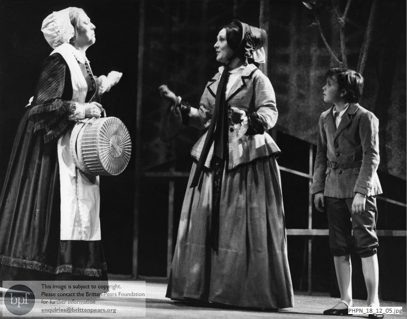 Production photograph of The Turn of the Screw Act 1 scene 2: The welcome