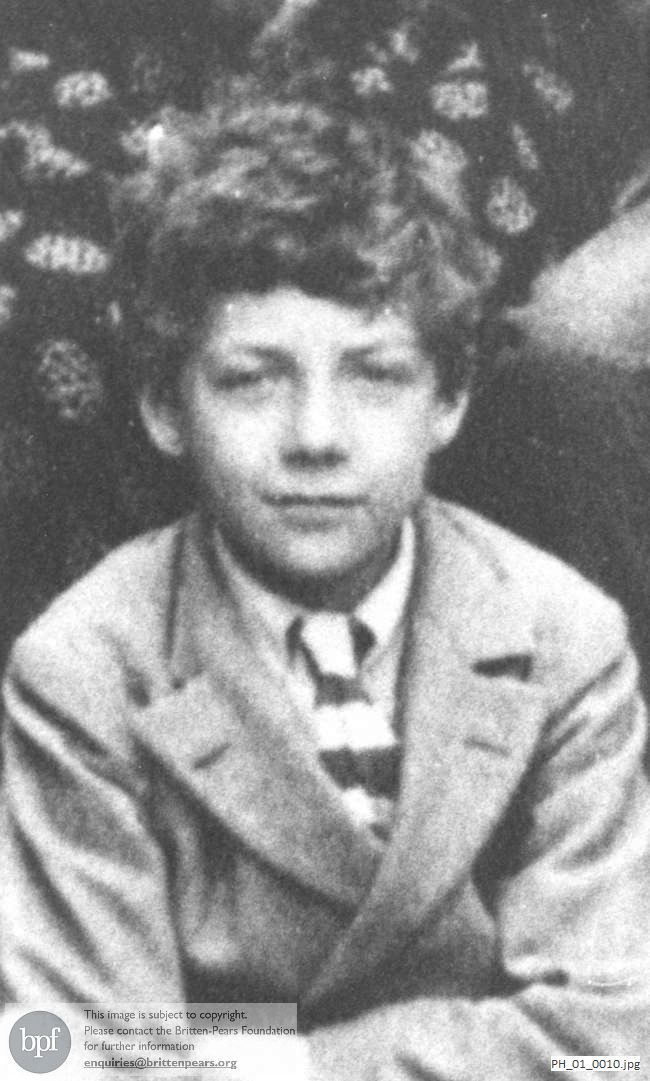 Benjamin Britten at South Lodge School