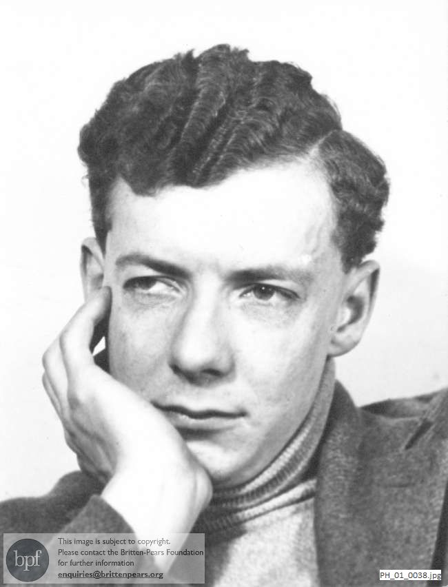 Portrait of Benjamin Britten