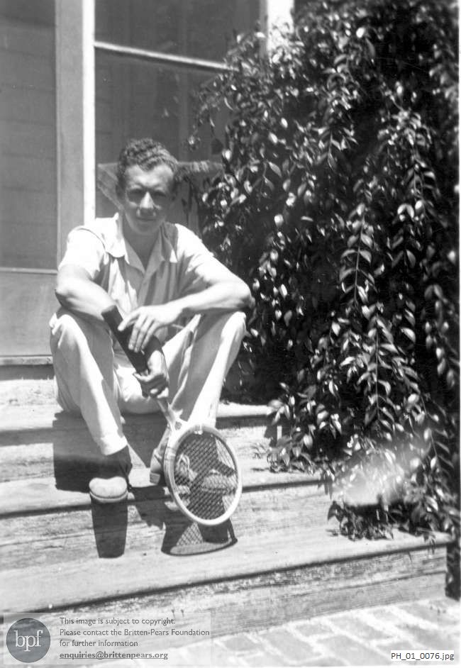 Benjamin Britten in Escondido, California