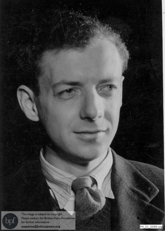 Portrait of Benjamin Britten