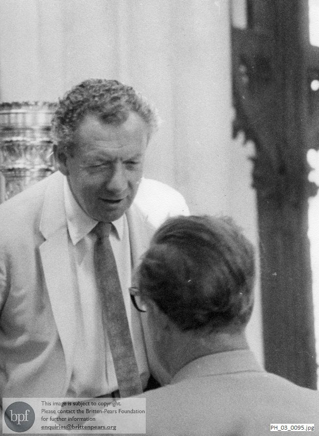 Benjamin Britten and Peter Pears 