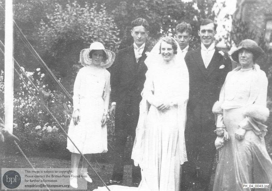 Robert Britten's wedding