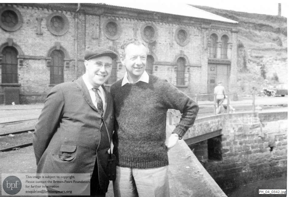 Benjamin Britten and Mstislav Rostropovich in Whitehaven
