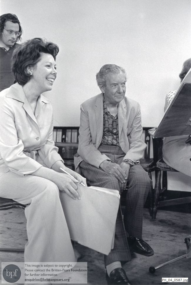 Janet Baker and Benjamin Britten