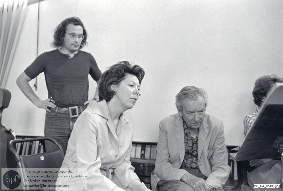Colin Matthews, Janet Baker and Benjamin Britten