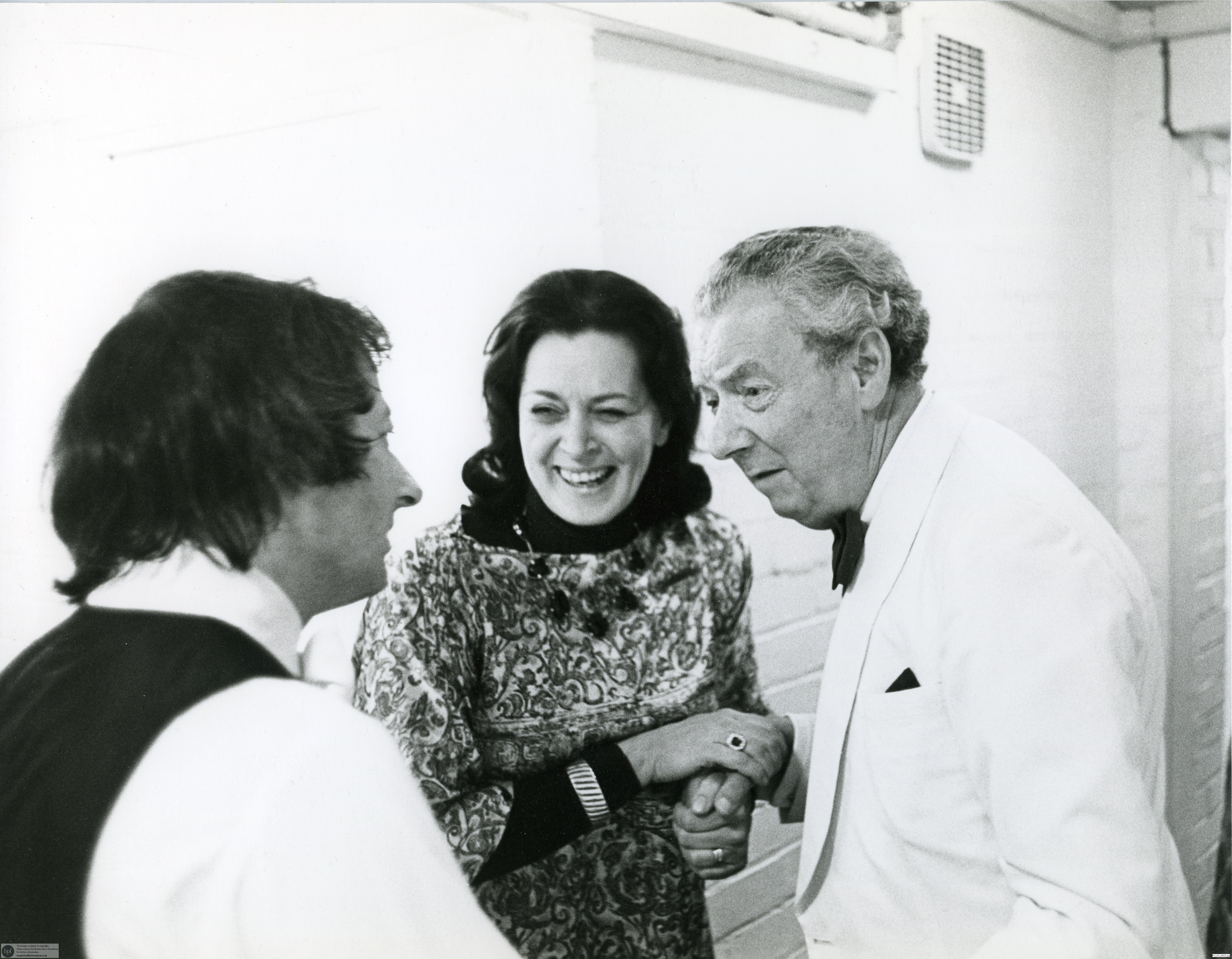 Benjamin Britten with Elisabeth Söderström and André Previn