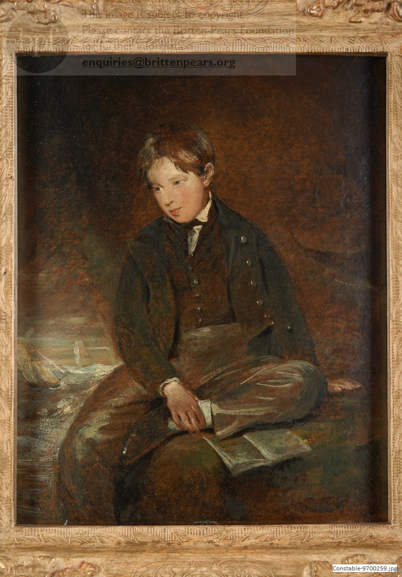 Portrait of second son Charles Golding