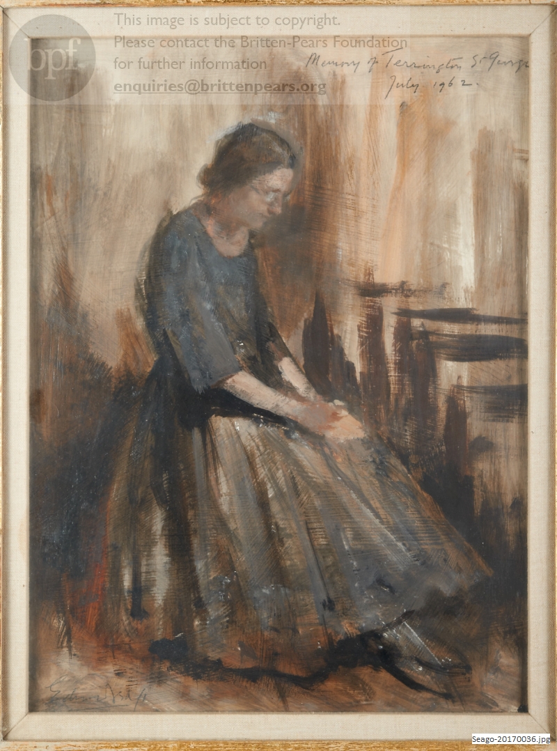 [Portrait of Imogen Holst]  Memory Terrington St George [St Clements]
